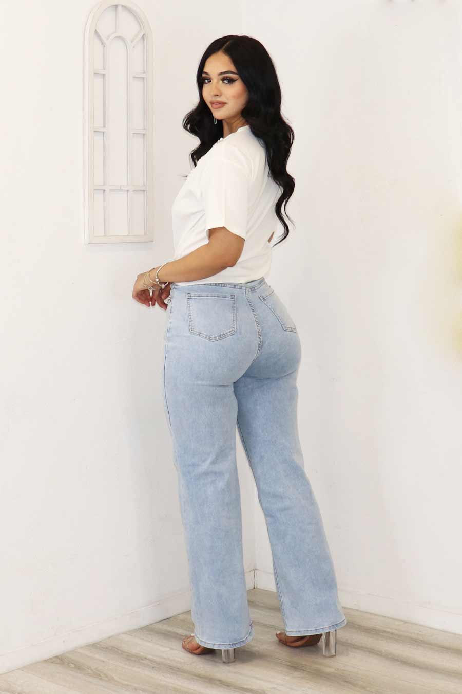 Heart Rhinestone Jean's Divas