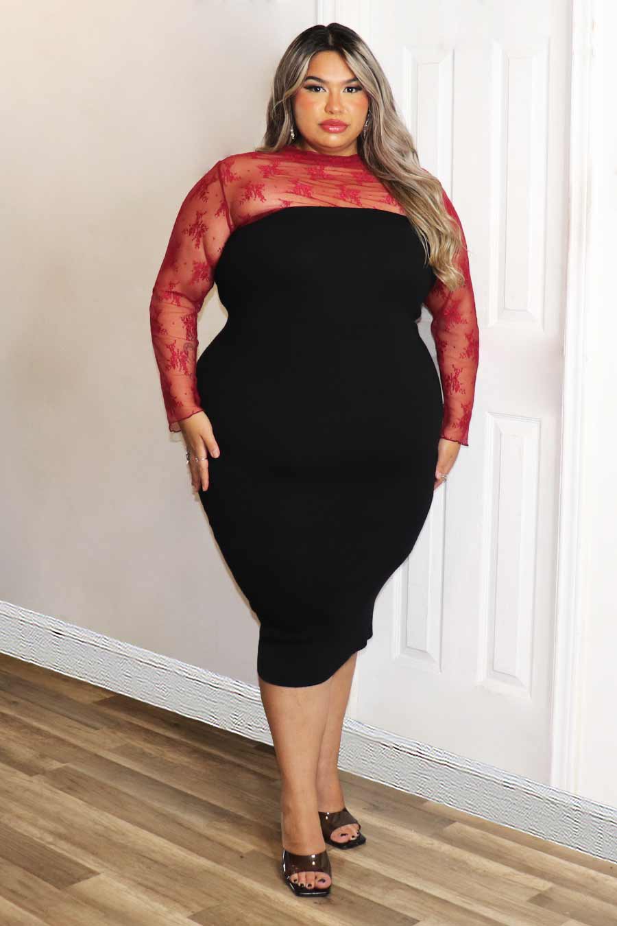 Galia Tube Dress Divas Plus Boutique