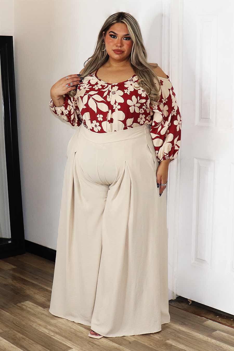 Arely Wide leg pants Divas Plus