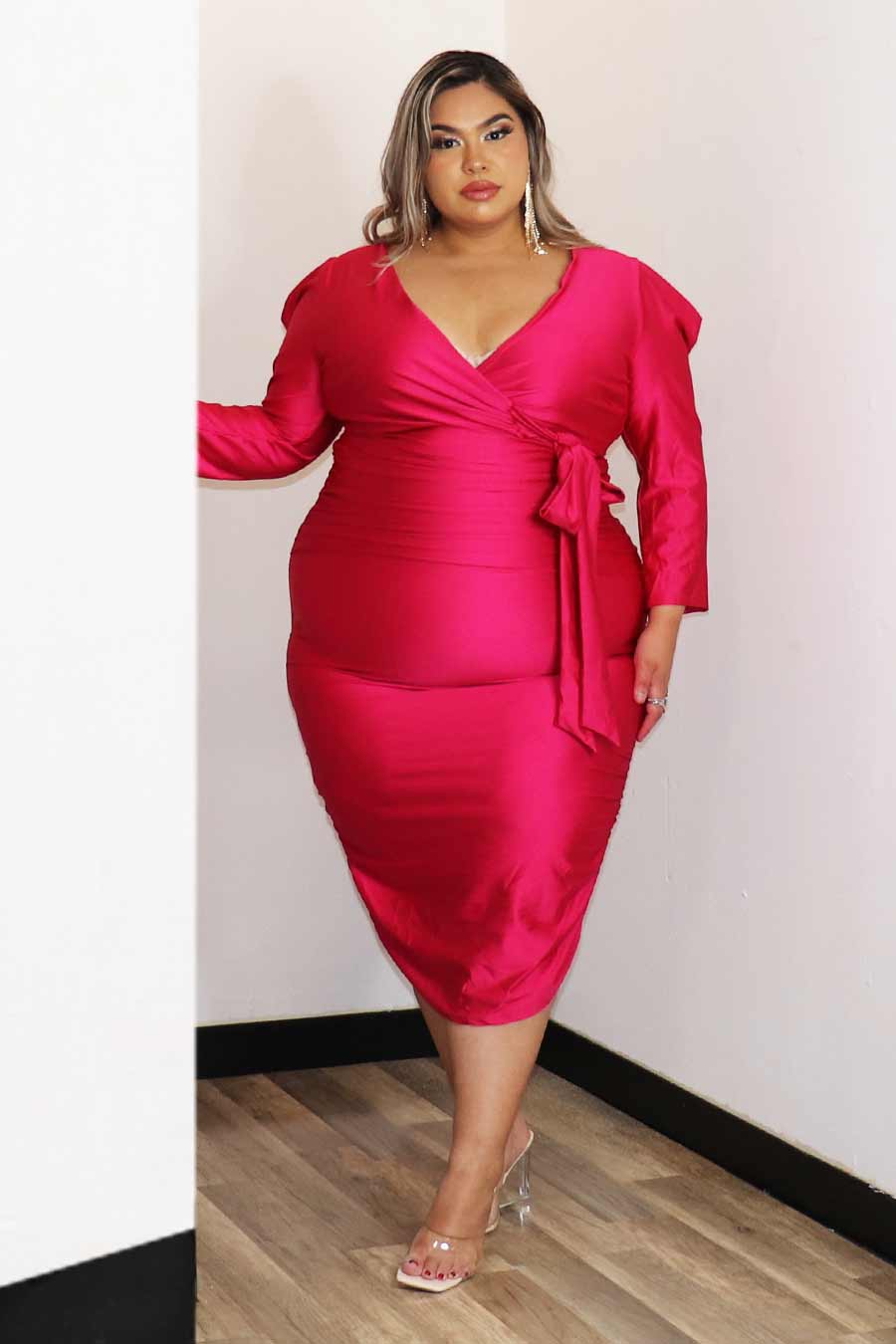 Roxely Midi Dress Divas Plus