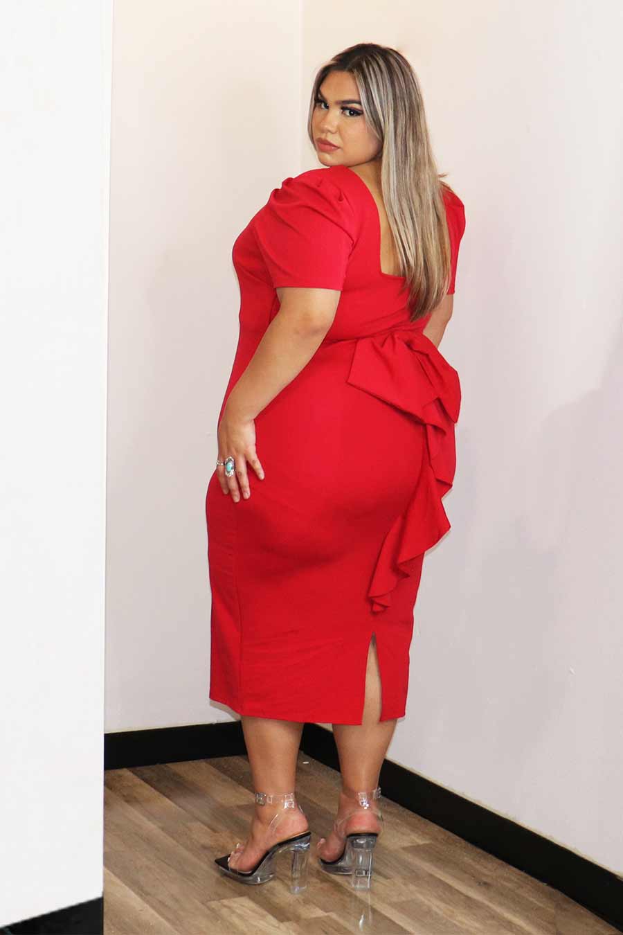 Sandra Midi Dress Divas Boutique