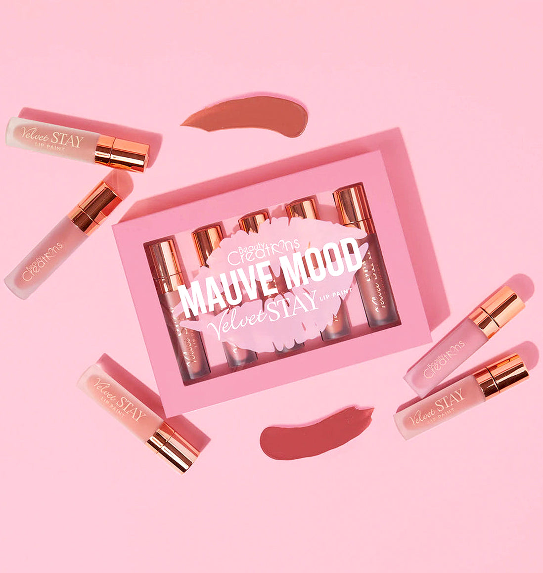 Mauve Mood Velvet Stay Lip Set