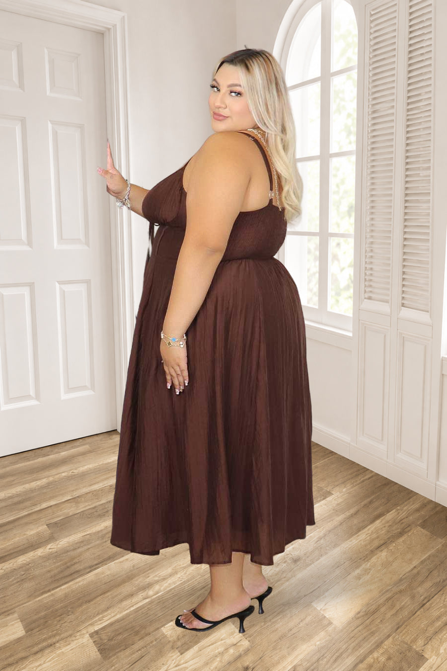 Valentina Plus Size Maxi Dress | Divas Fashion Boutique