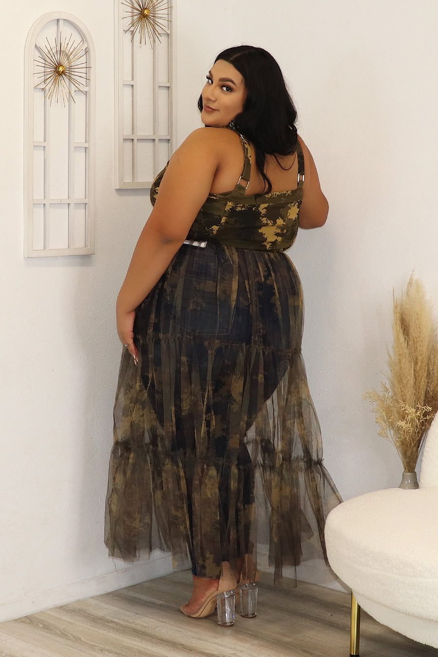 Carla Tulle Bottom Top Multi Divas Plus
