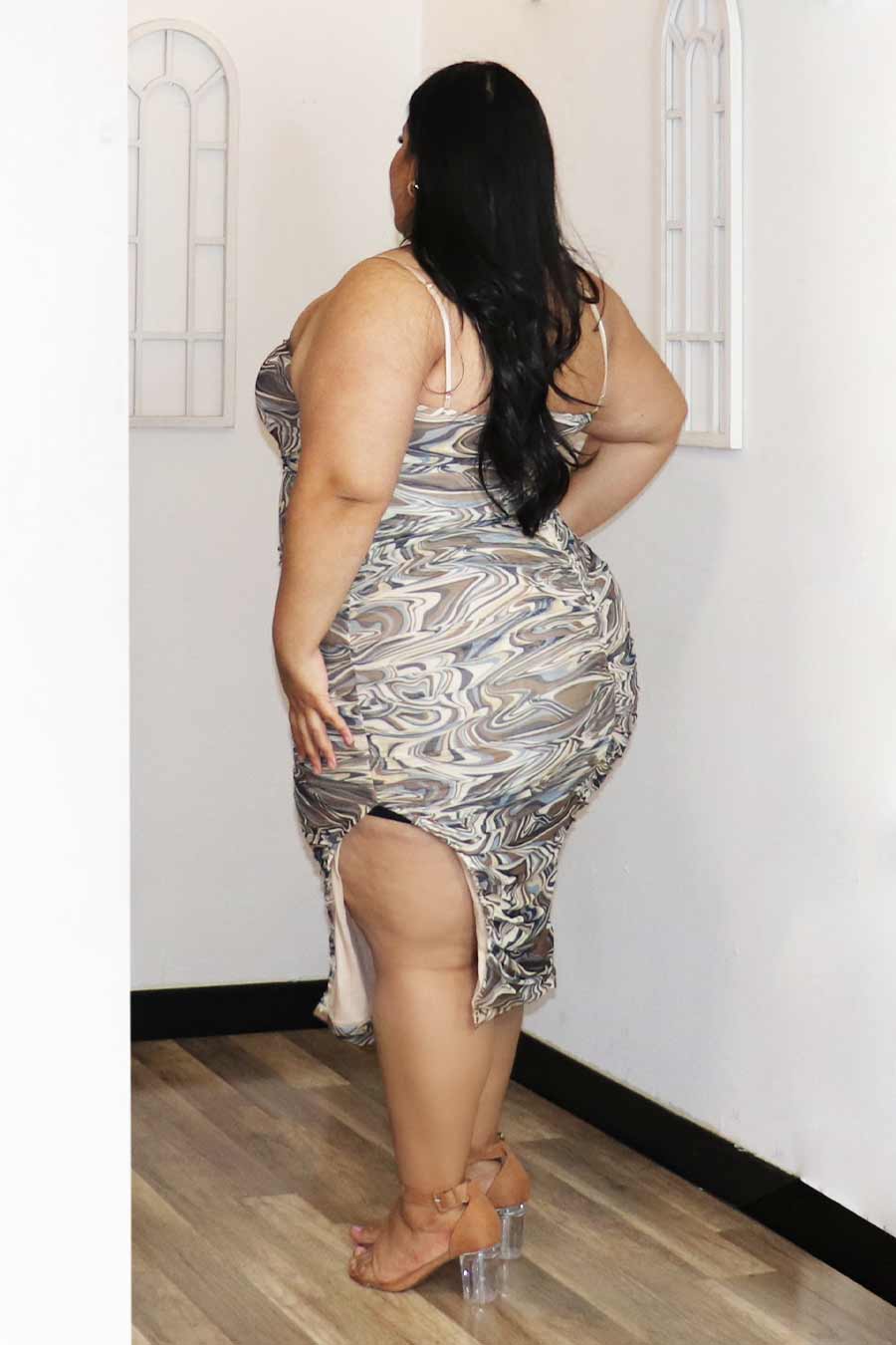 Candela Midi Dress Divas Plus