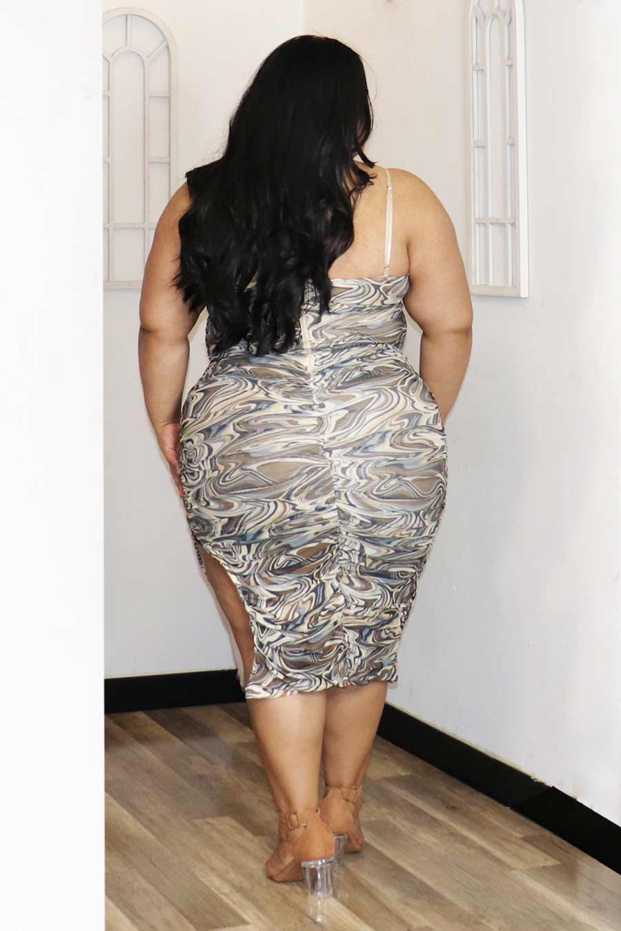 Candela Midi Dress Divas Plus