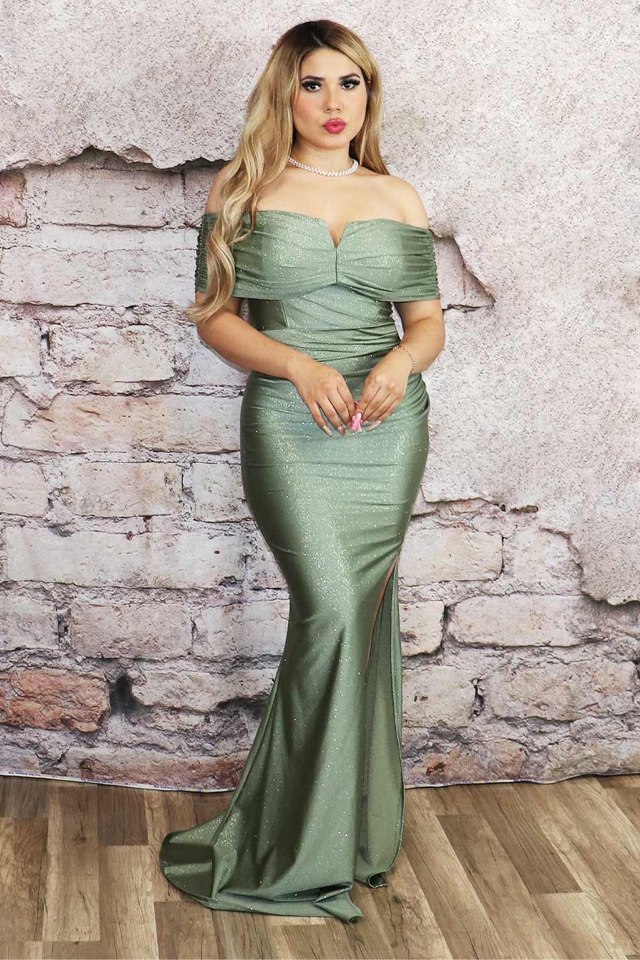 Arielle Gliterry Dress Divas Plus Boutique