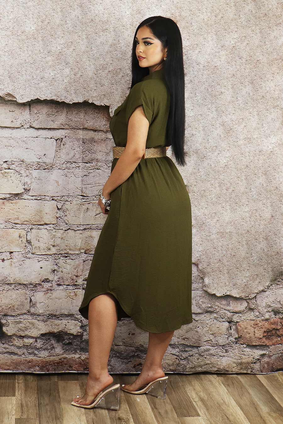 Edith Midi Dress Divas Plus Boutique