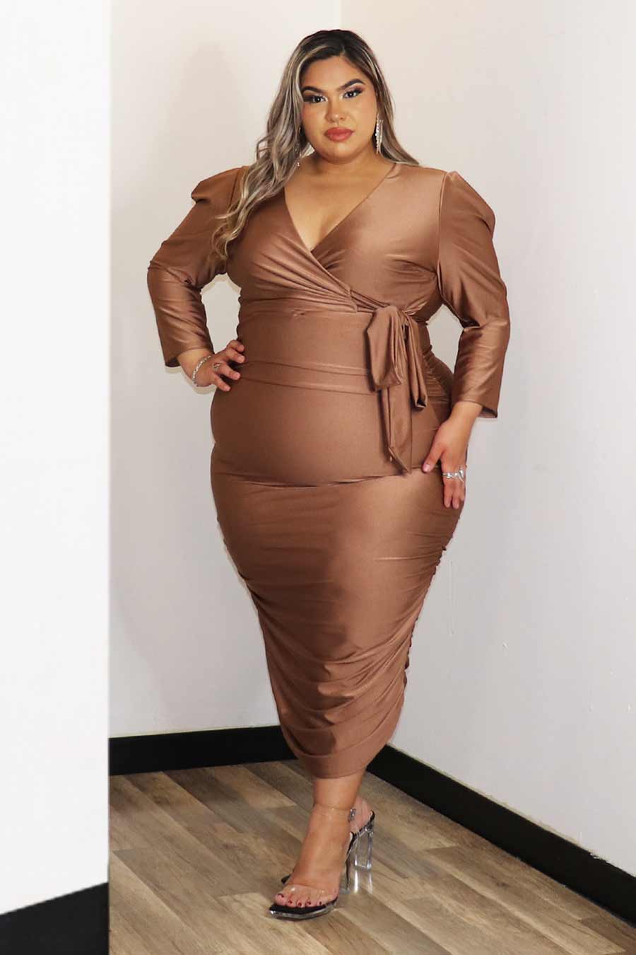 Roxely Midi Dress Divas Plus