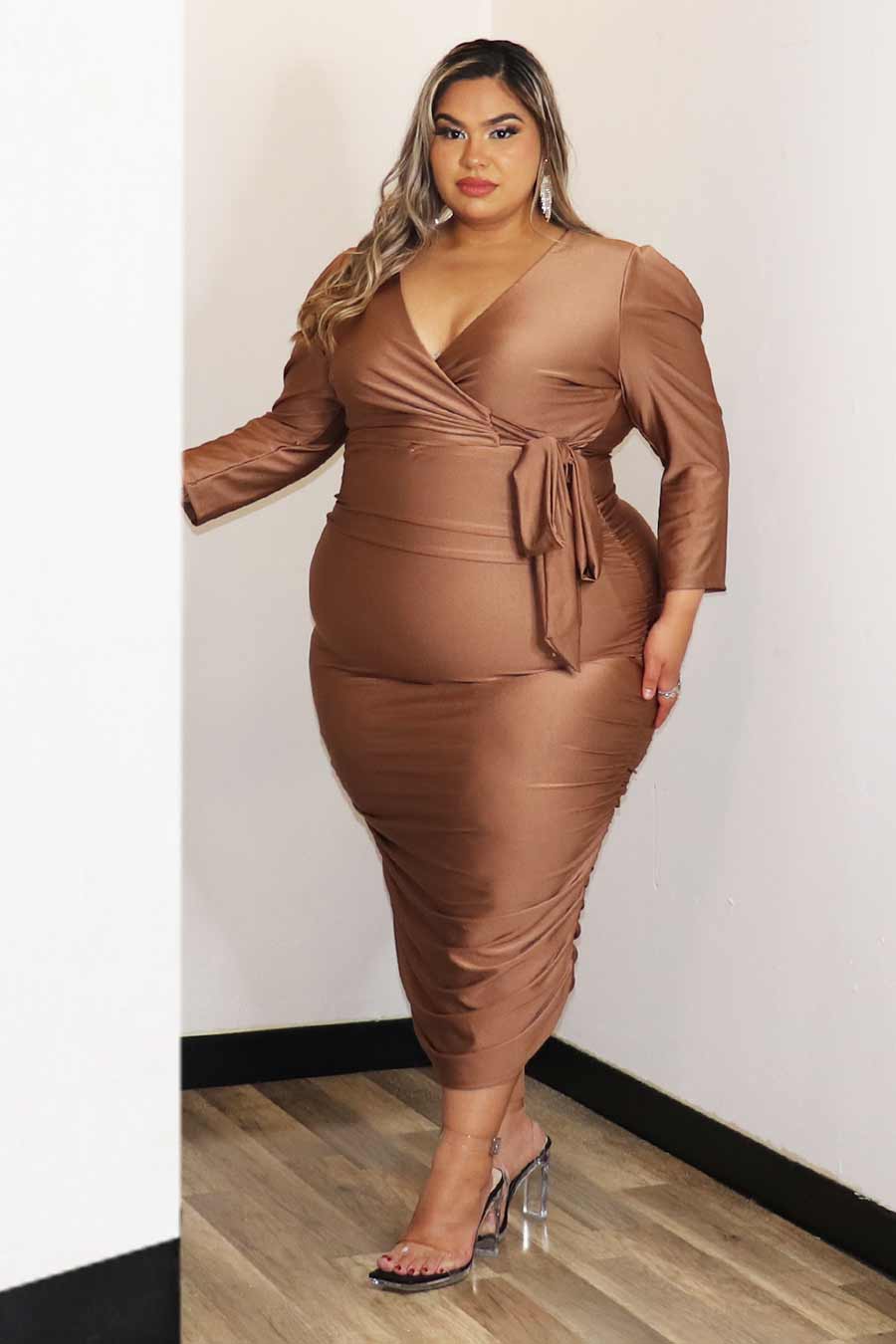 Roxely Midi Dress Divas Plus