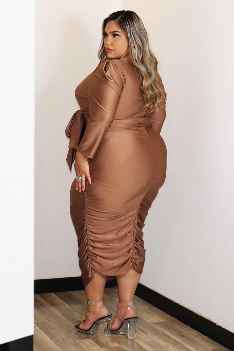 Roxely Midi Dress Divas Plus