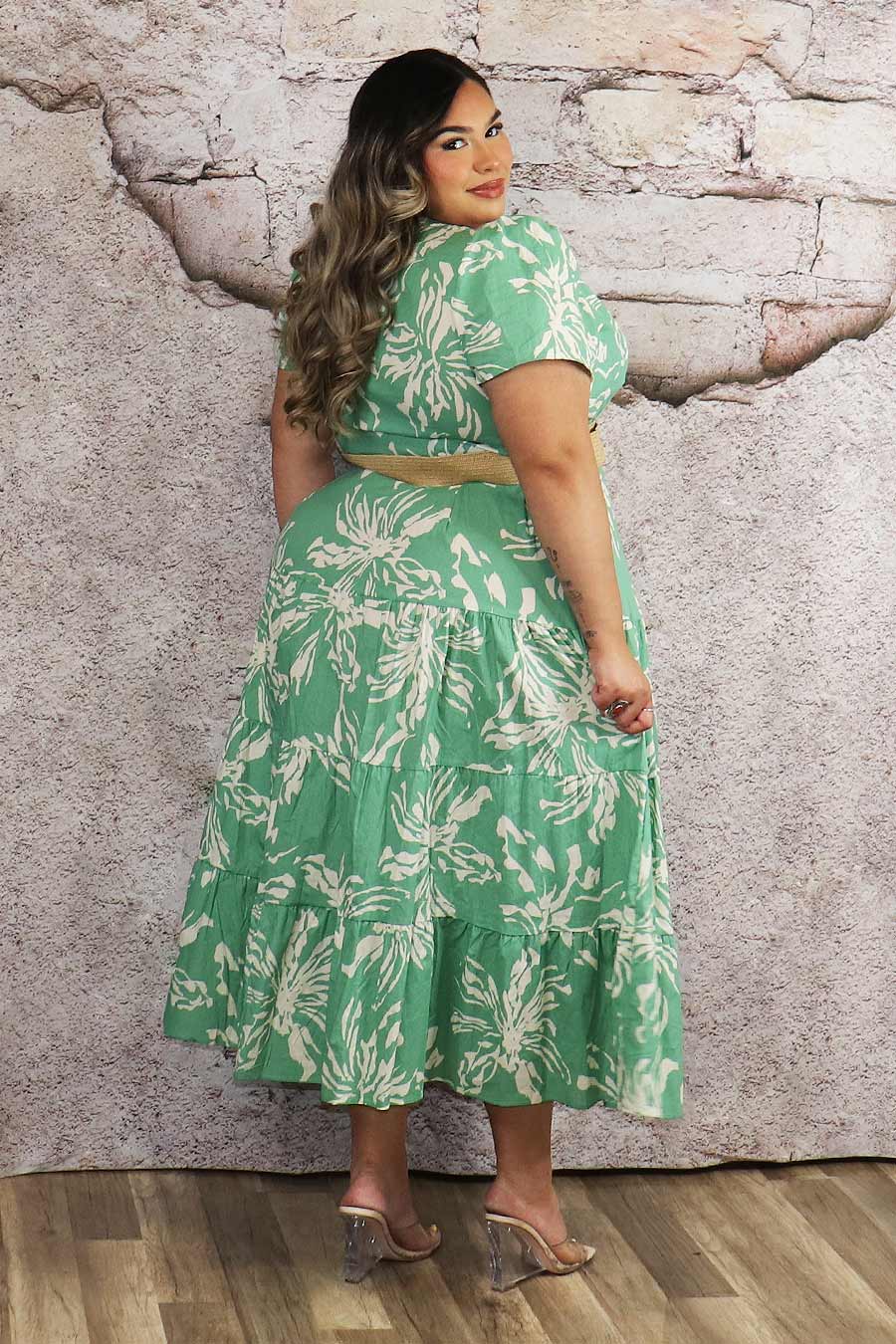 Annetta Midi Dress Divas Plus Boutique