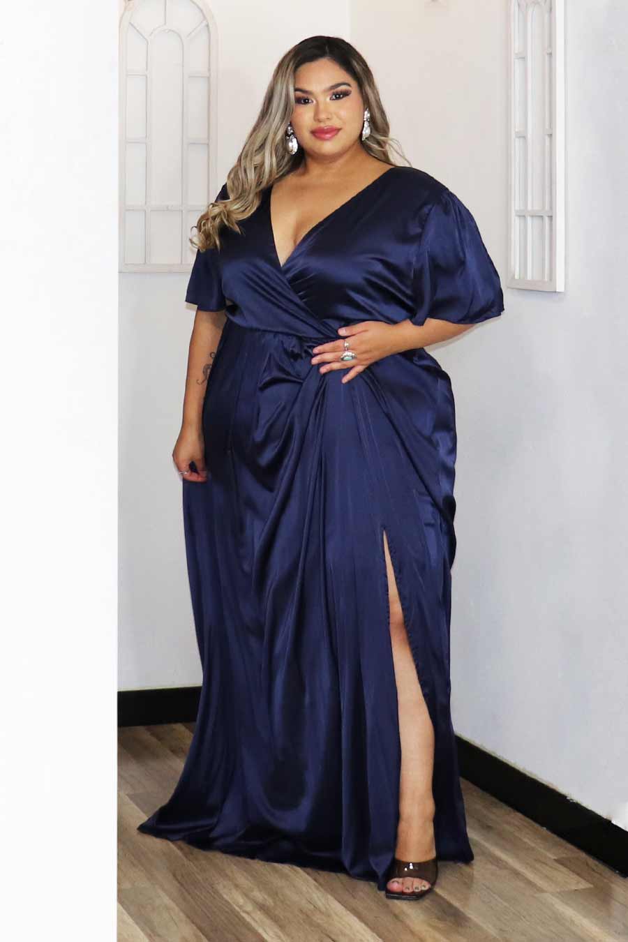 Analia Long Dress Divas Plus Boutique