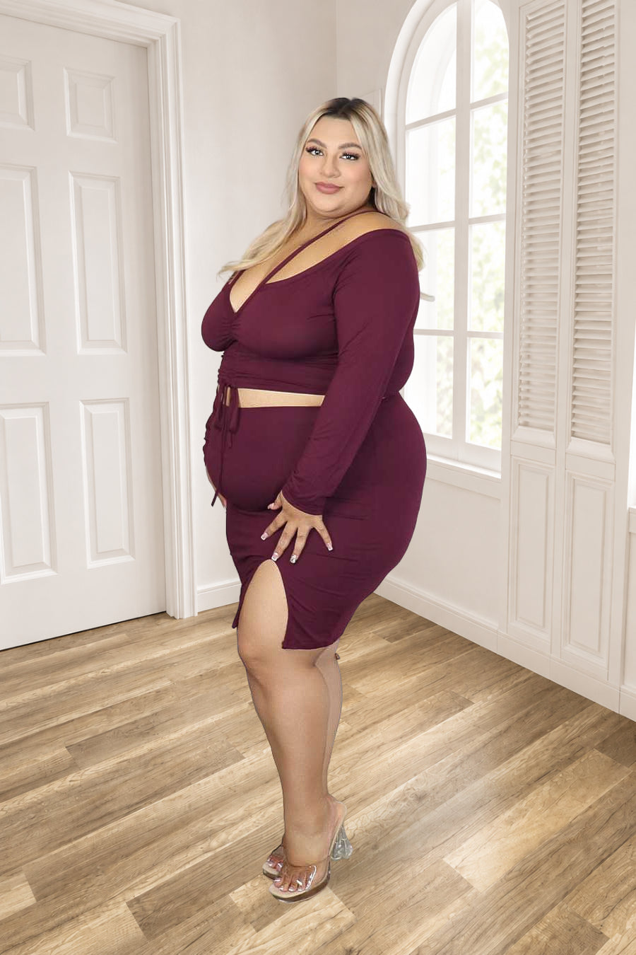 Camila Plus Size Matching Set | Divas Fashion Boutique