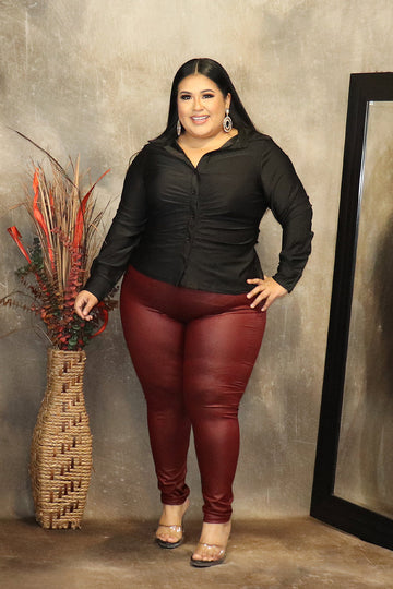 Thiana Bottom Down Blouse Divas Plus