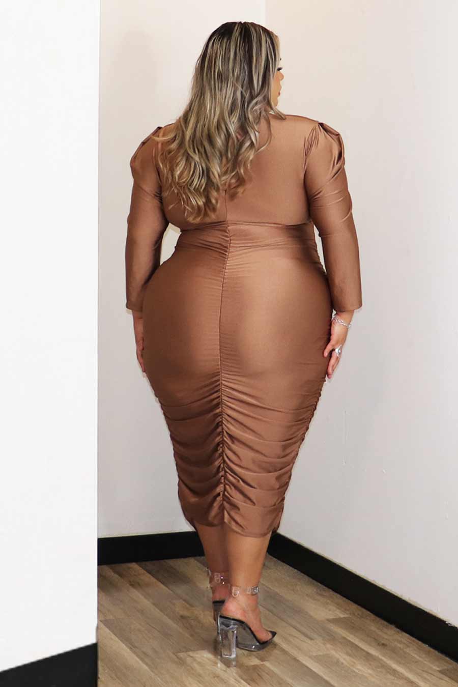 Roxely Midi Dress Divas Plus