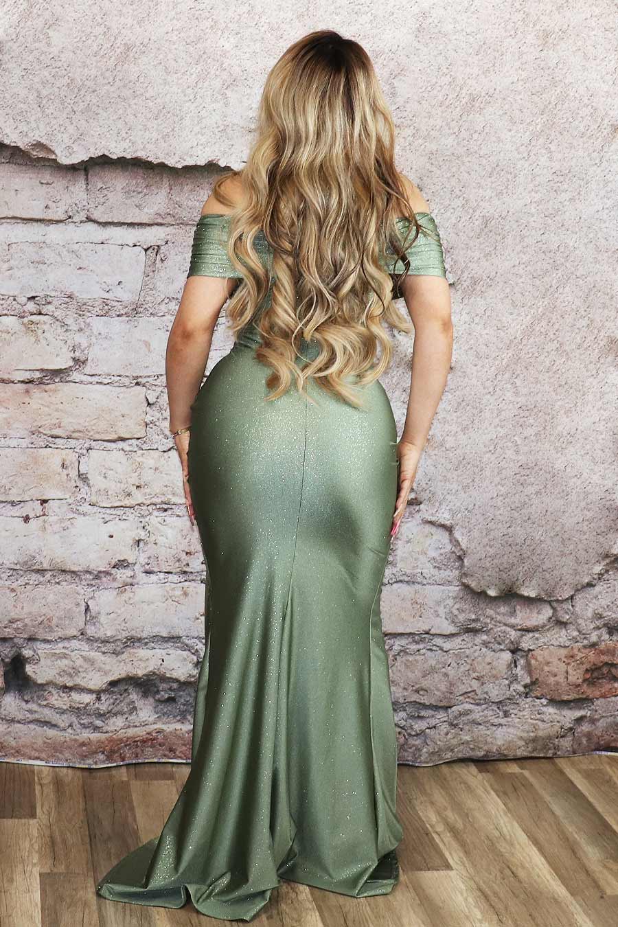 Arielle Gliterry Dress Divas Plus Boutique