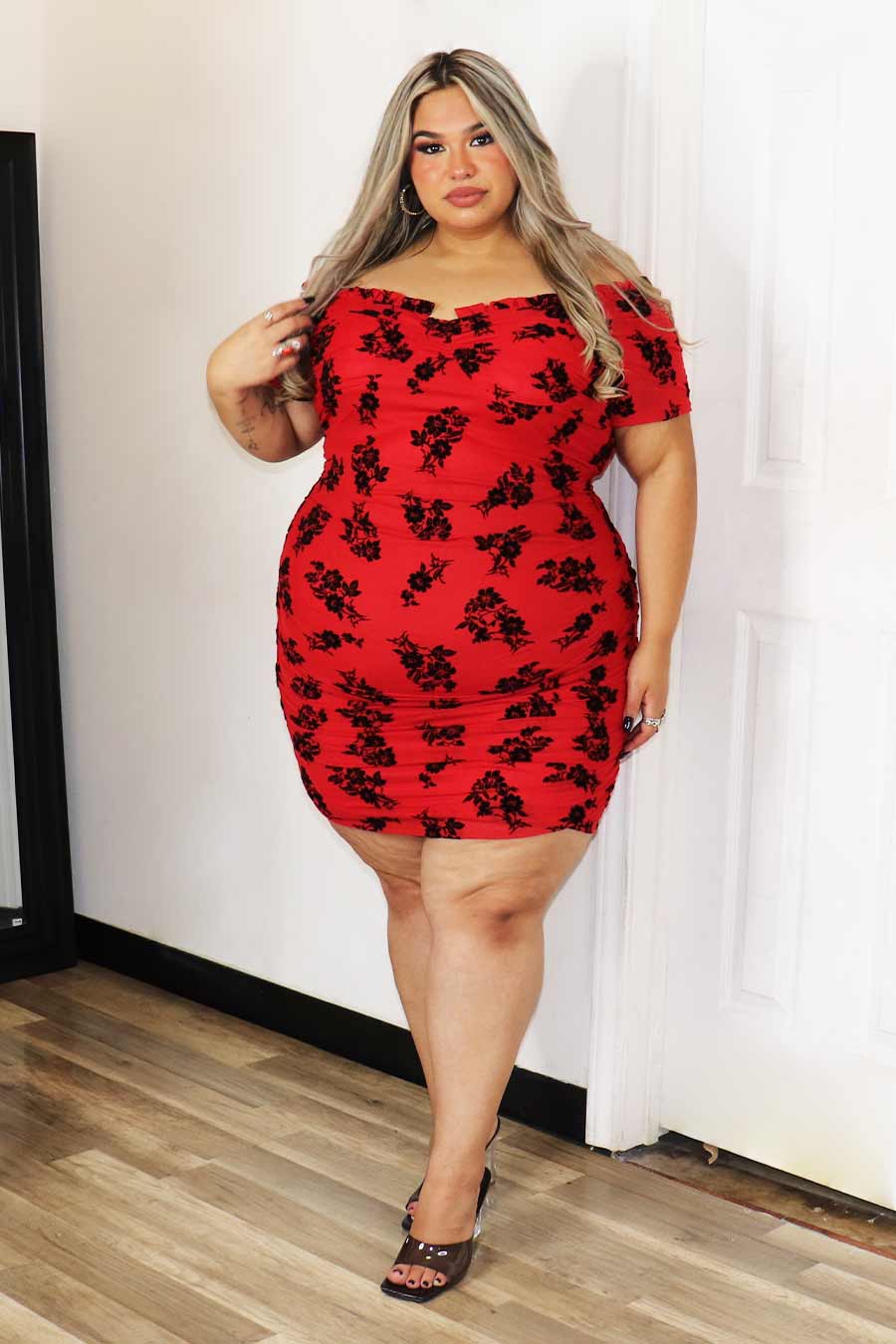 Candela Midi Dress Divas Plus Boutique