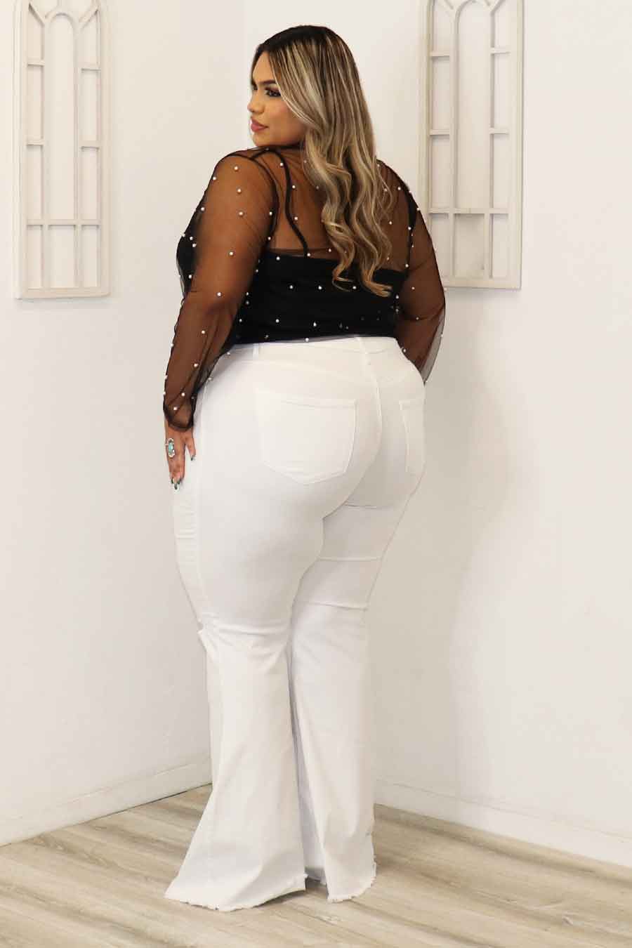 Brianda Long Sleeve Top Divas Plus Boutique