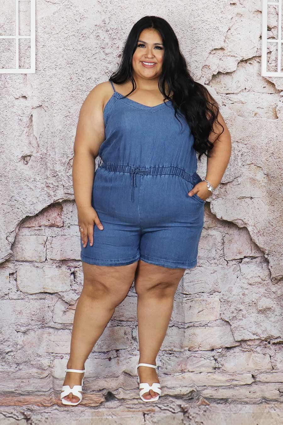 Noelle Romper Divas Plus Boutique