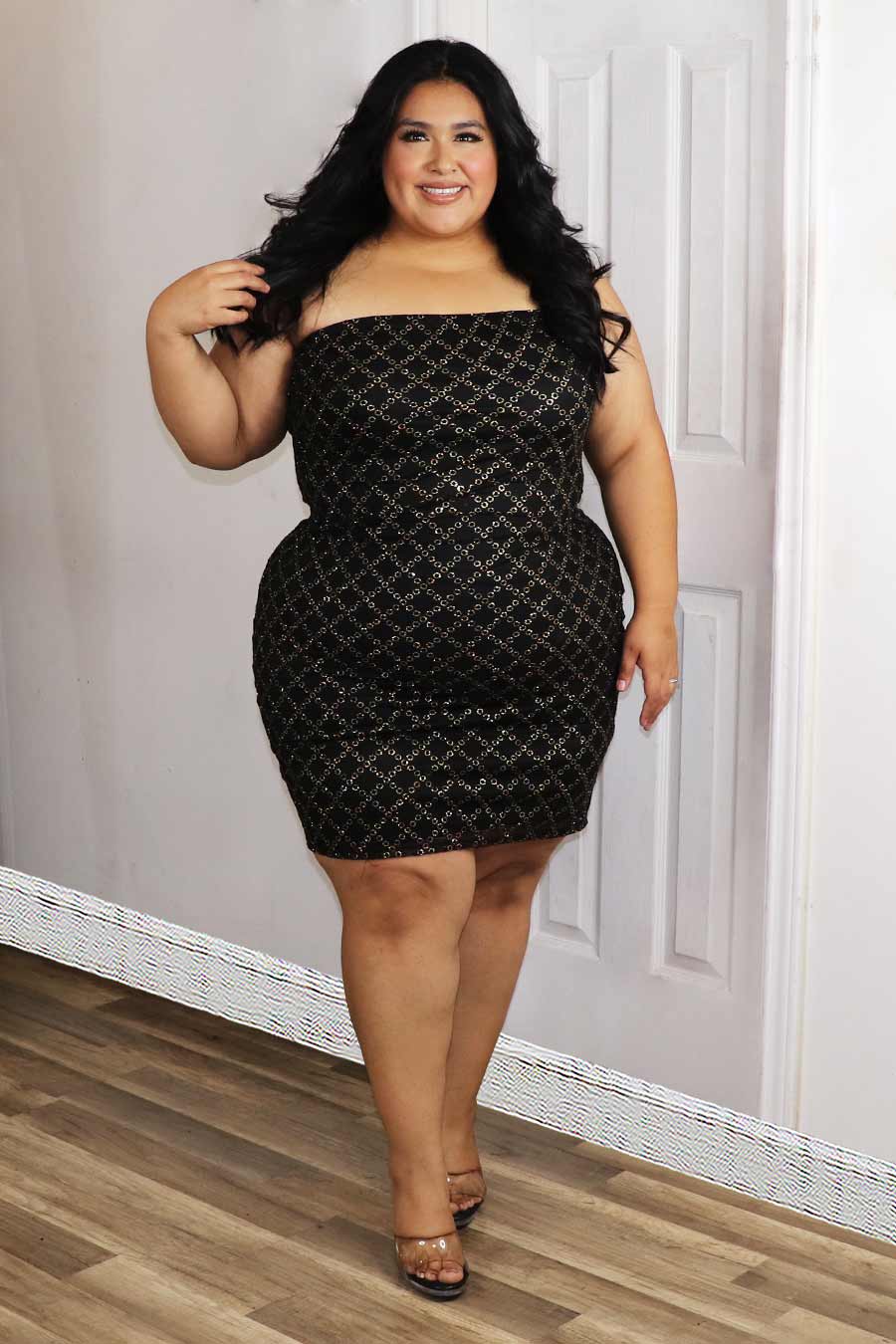 Alice Strapless Dress Divas Plus Boutique