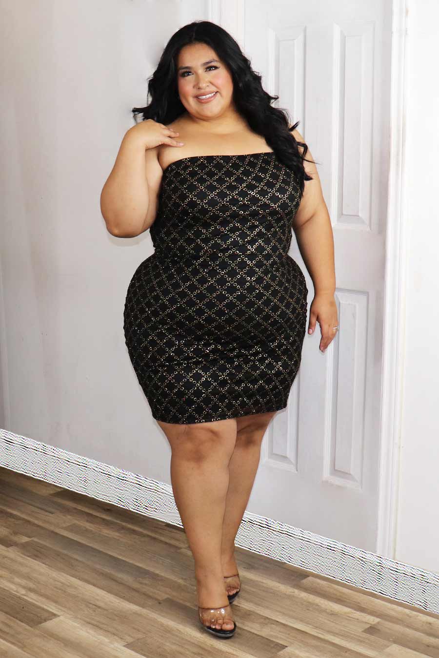 Alice Strapless Dress Divas Plus Boutique