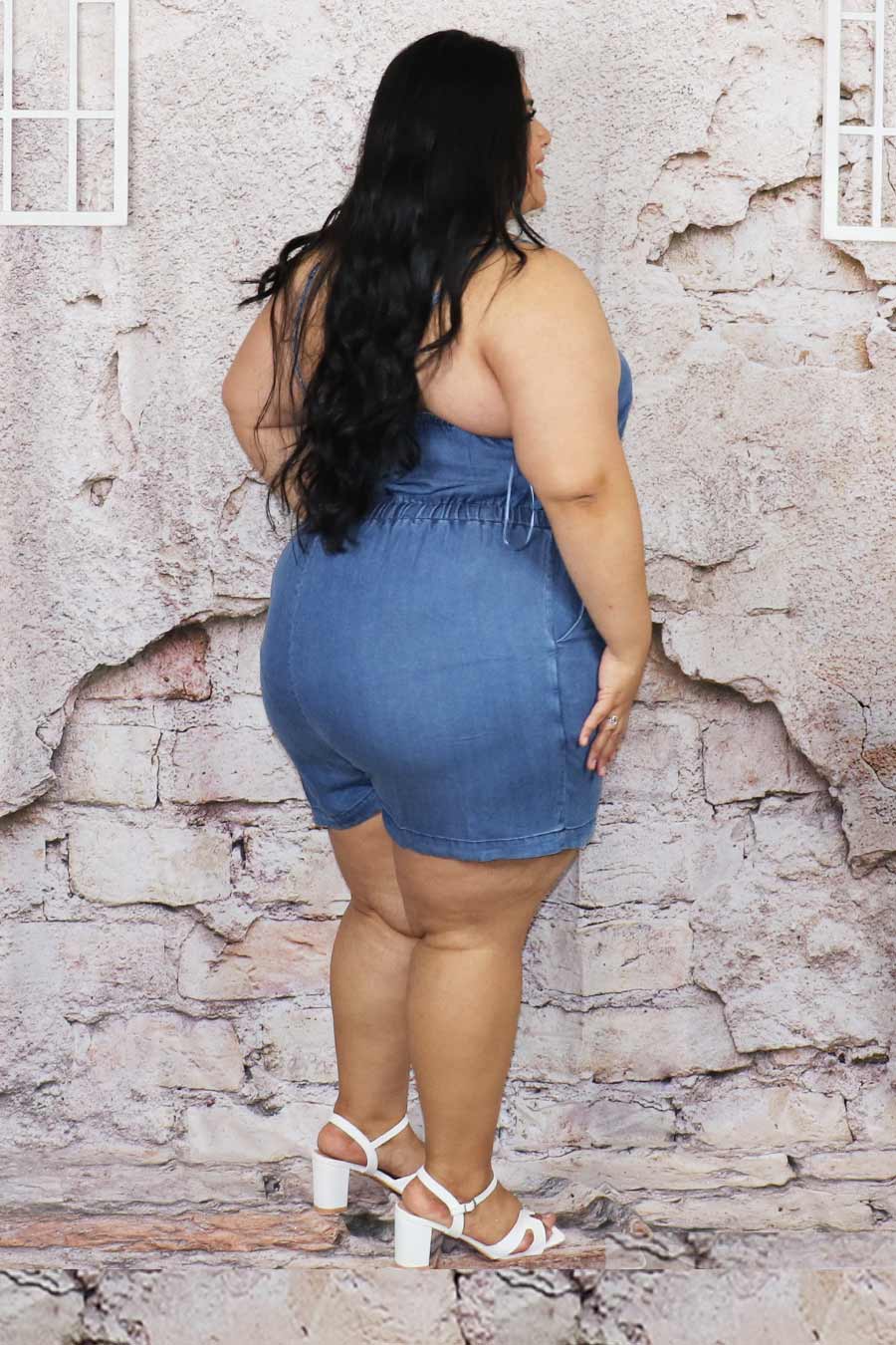 Noelle Romper Divas Plus Boutique