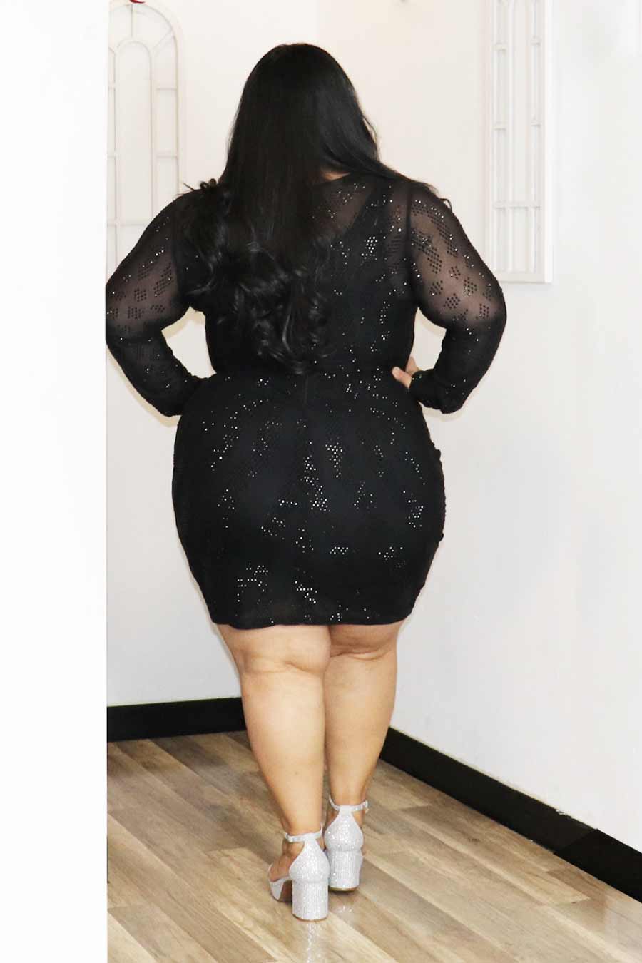 Karen Rhinestone Dress Divas Boutique