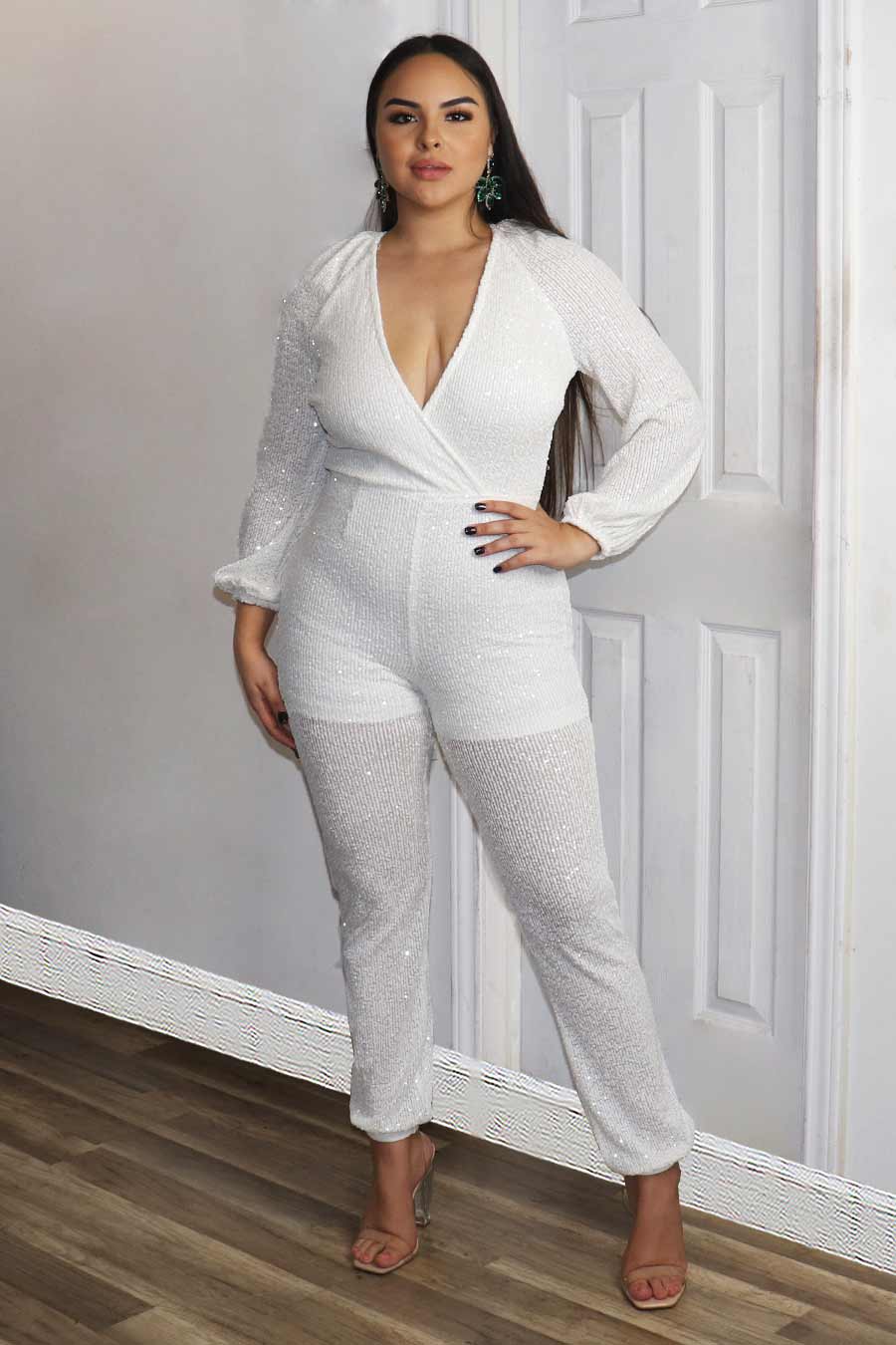 Carmina Sequence Jumsuit Divas Boutique