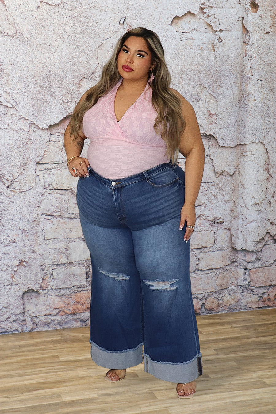 Plus Size Lace Top | Divas Fashion Boutique