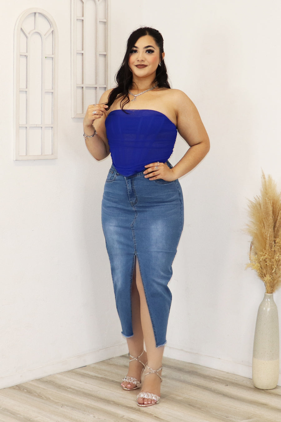Yelsey Denim Skirt