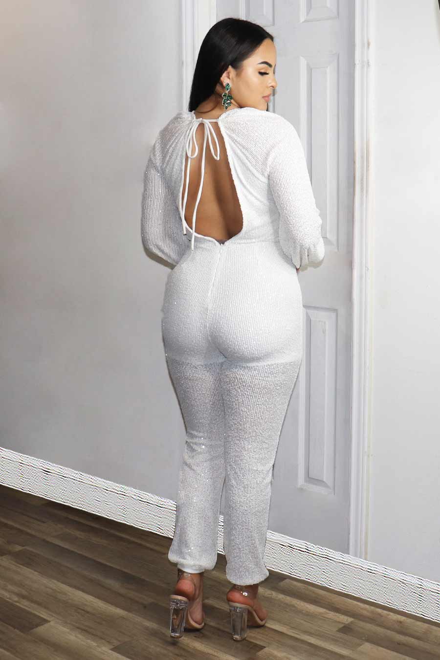 Carmina Sequence Jumsuit Divas Boutique