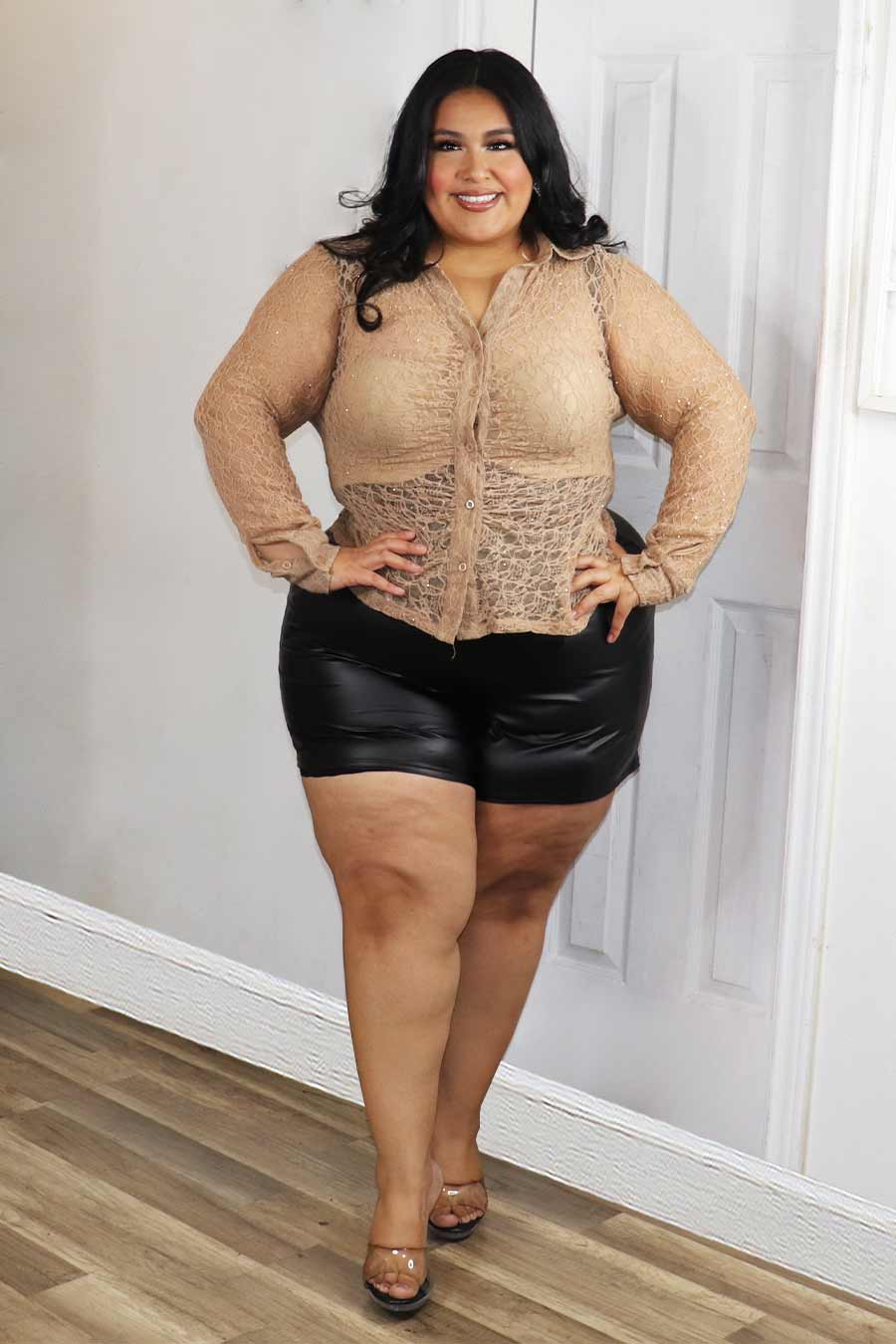 Martina Lace Top Divas Plus Botique