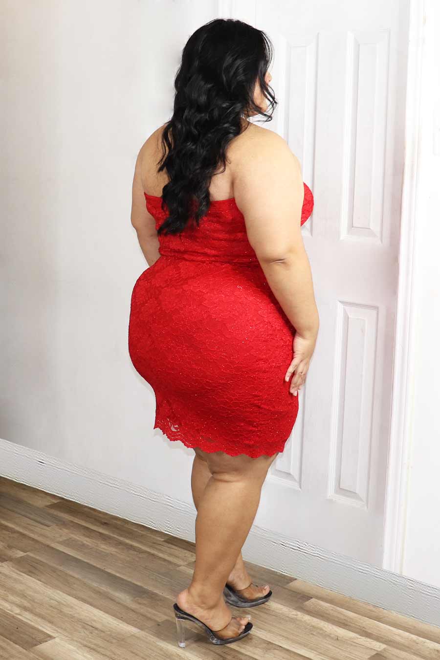 Irina's Strapless Dress Divas Plus Boutique