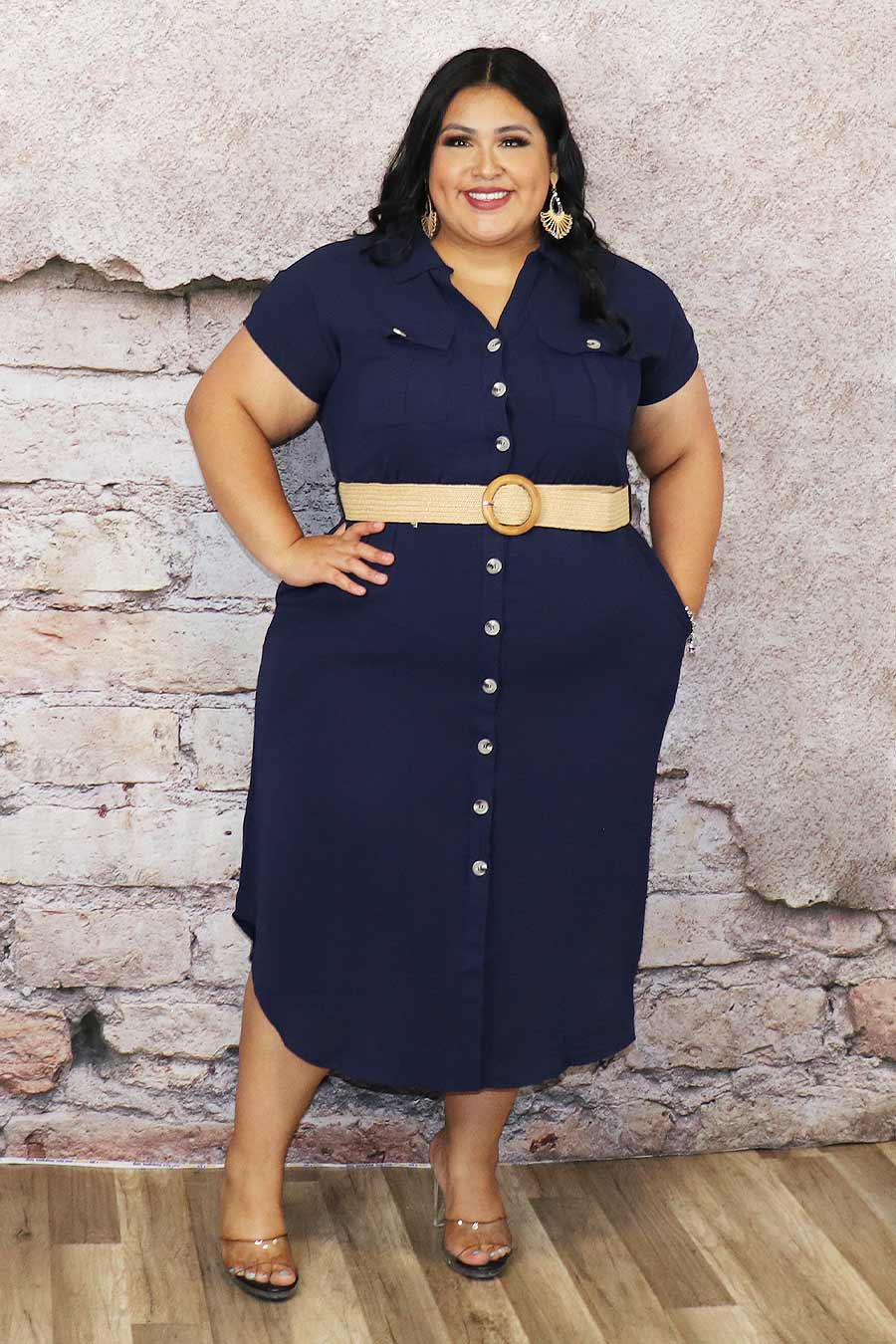 Ninel Midi Dress Divas Plus