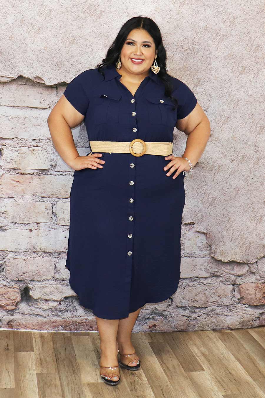 Ninel Midi Dress Divas Plus