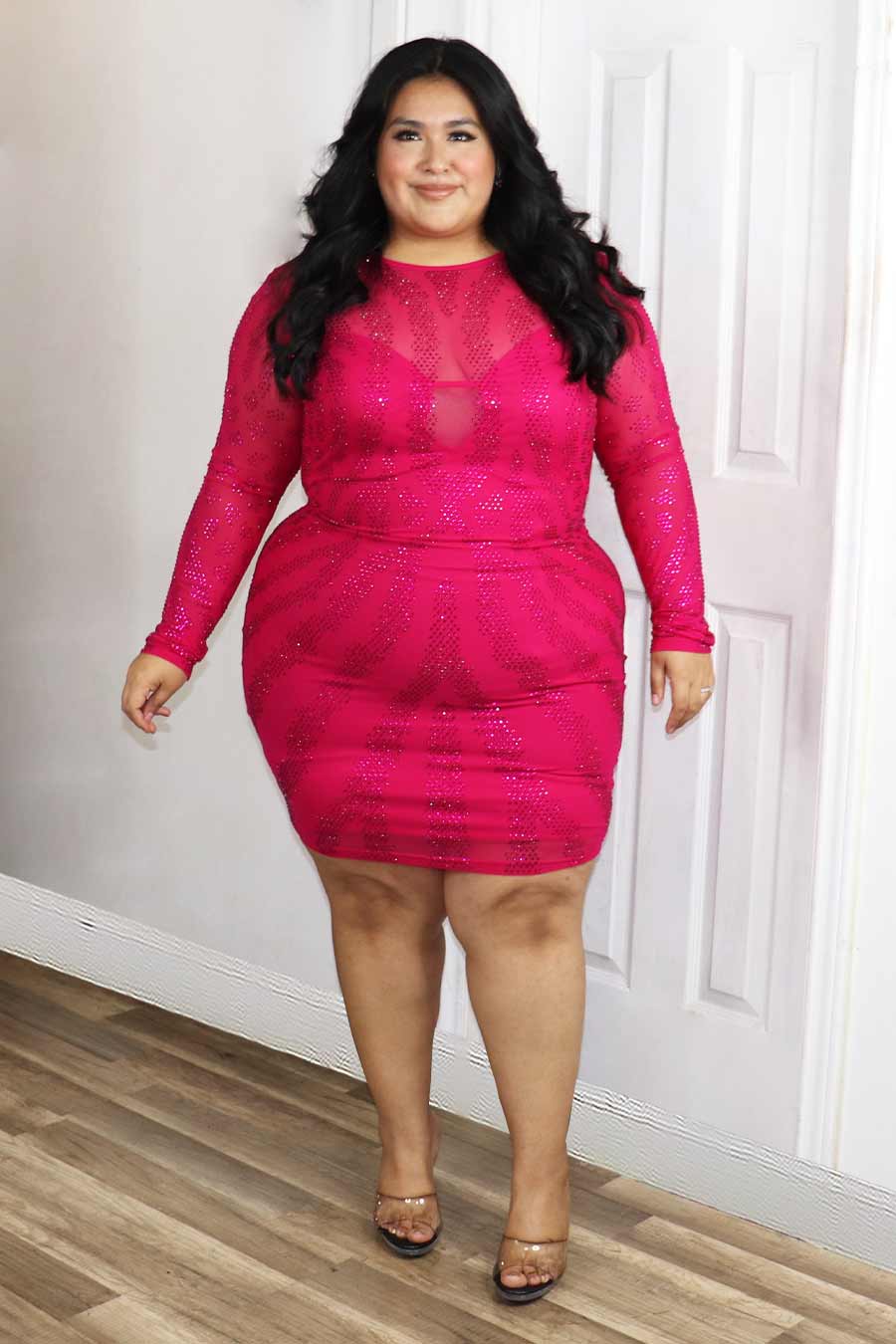 Karen Rhinestone Dress Divas Boutique