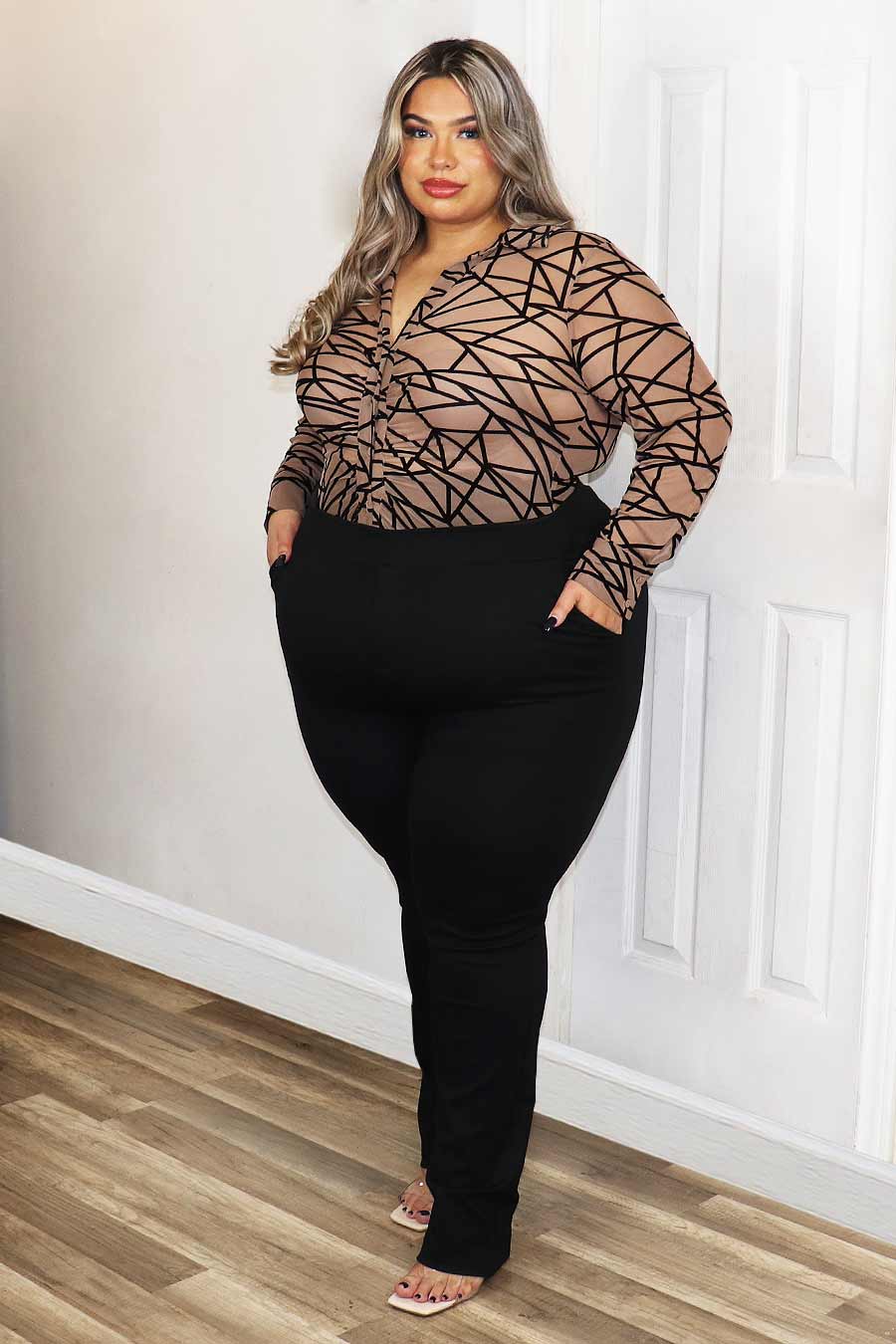 Berlina Hight Rise Jeans Divas Plus Boutique