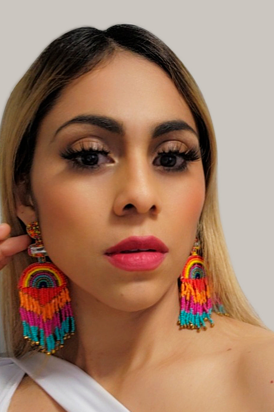 Alina Beaded Earrings