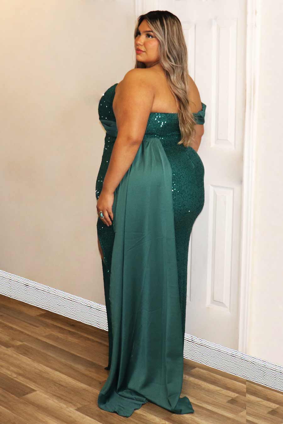 Damari Sequence Dress Divas Plus Boutique