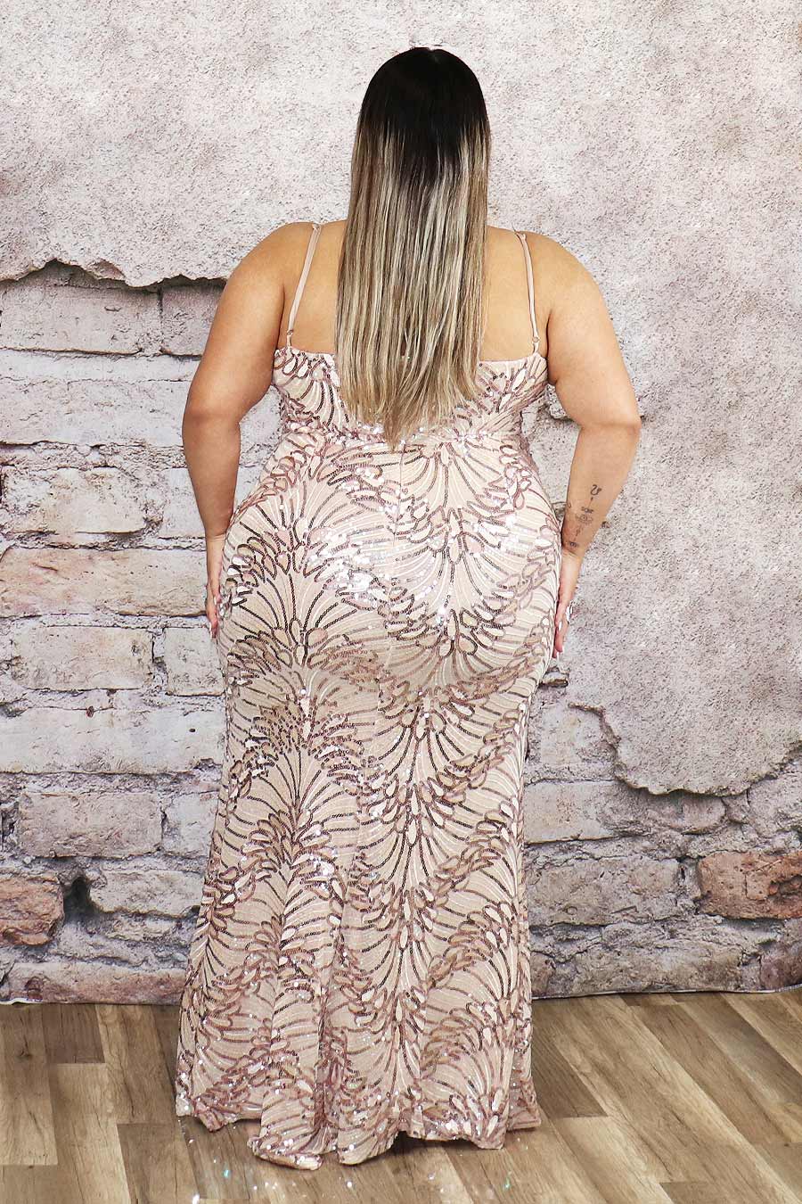 Maely's  Sequence Dress Divas Plus Boutique