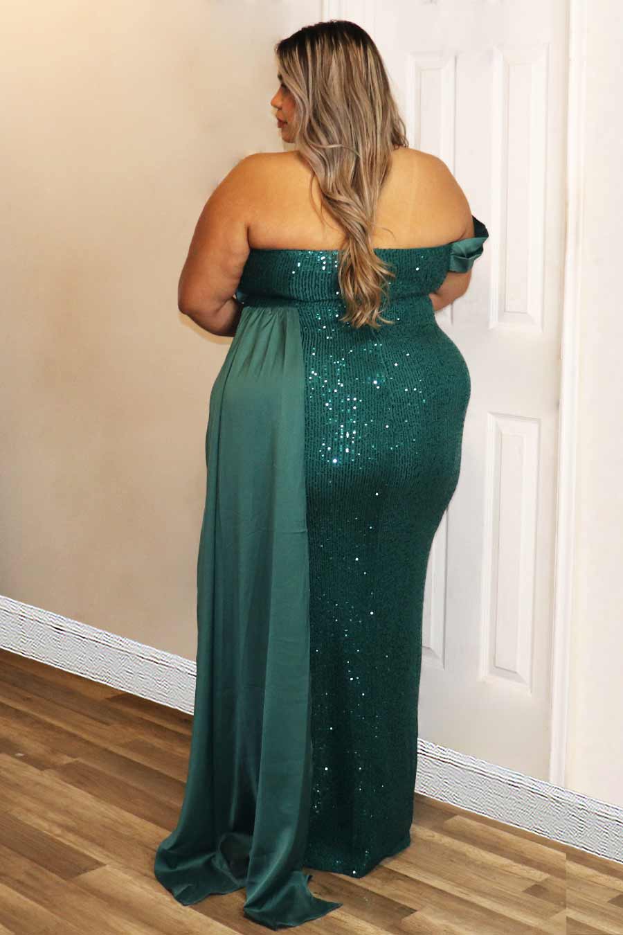 Damari Sequence Dress Divas Plus Boutique