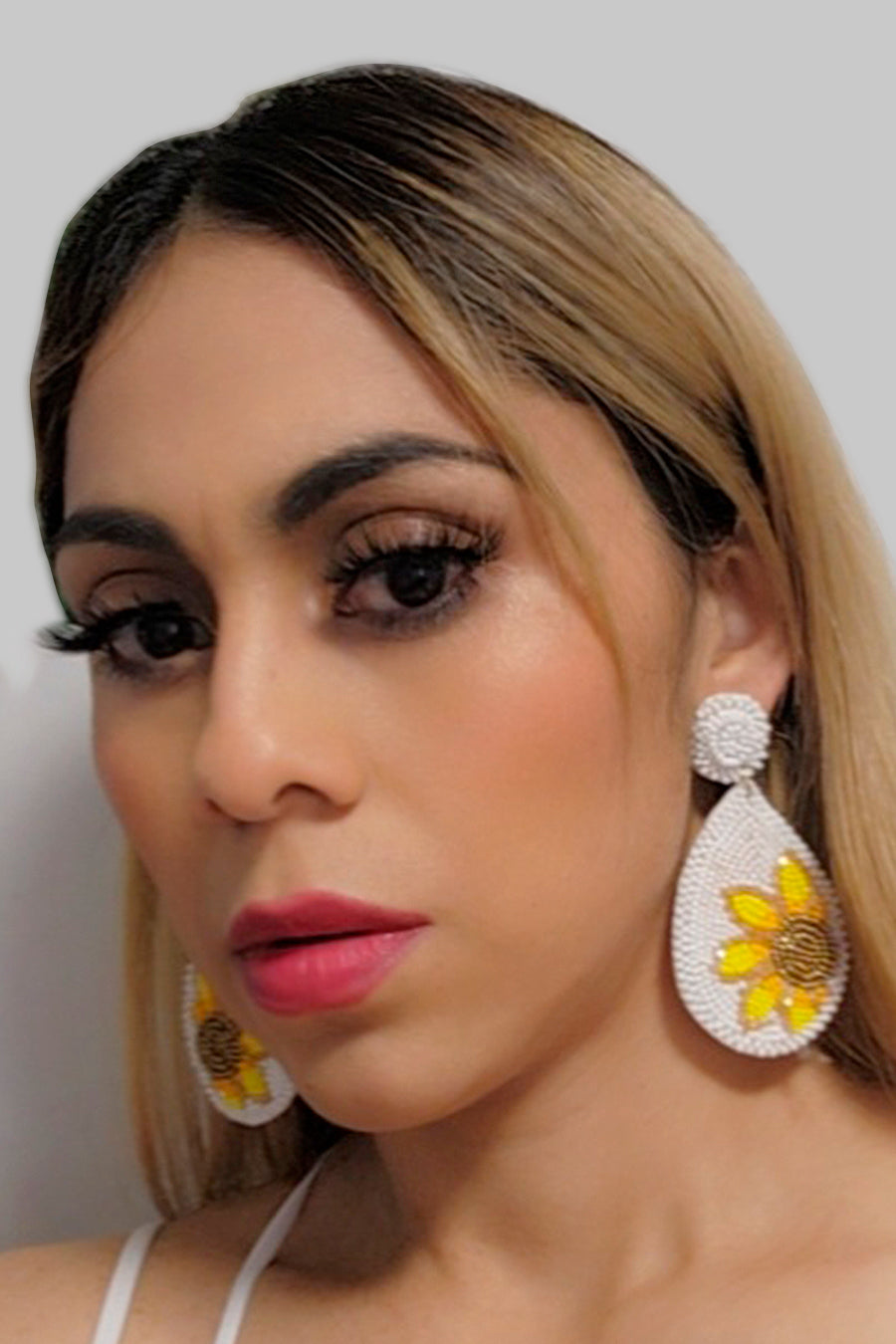 Lolita's Sunflower Seed Beautiful Earrings
