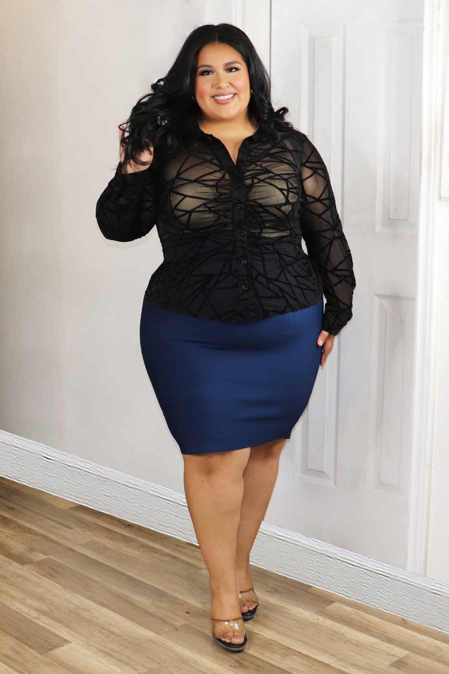 Becca Lace Top Divas Plus Botique