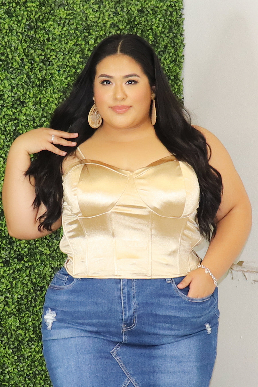 Emma Corset Top Divas Plus