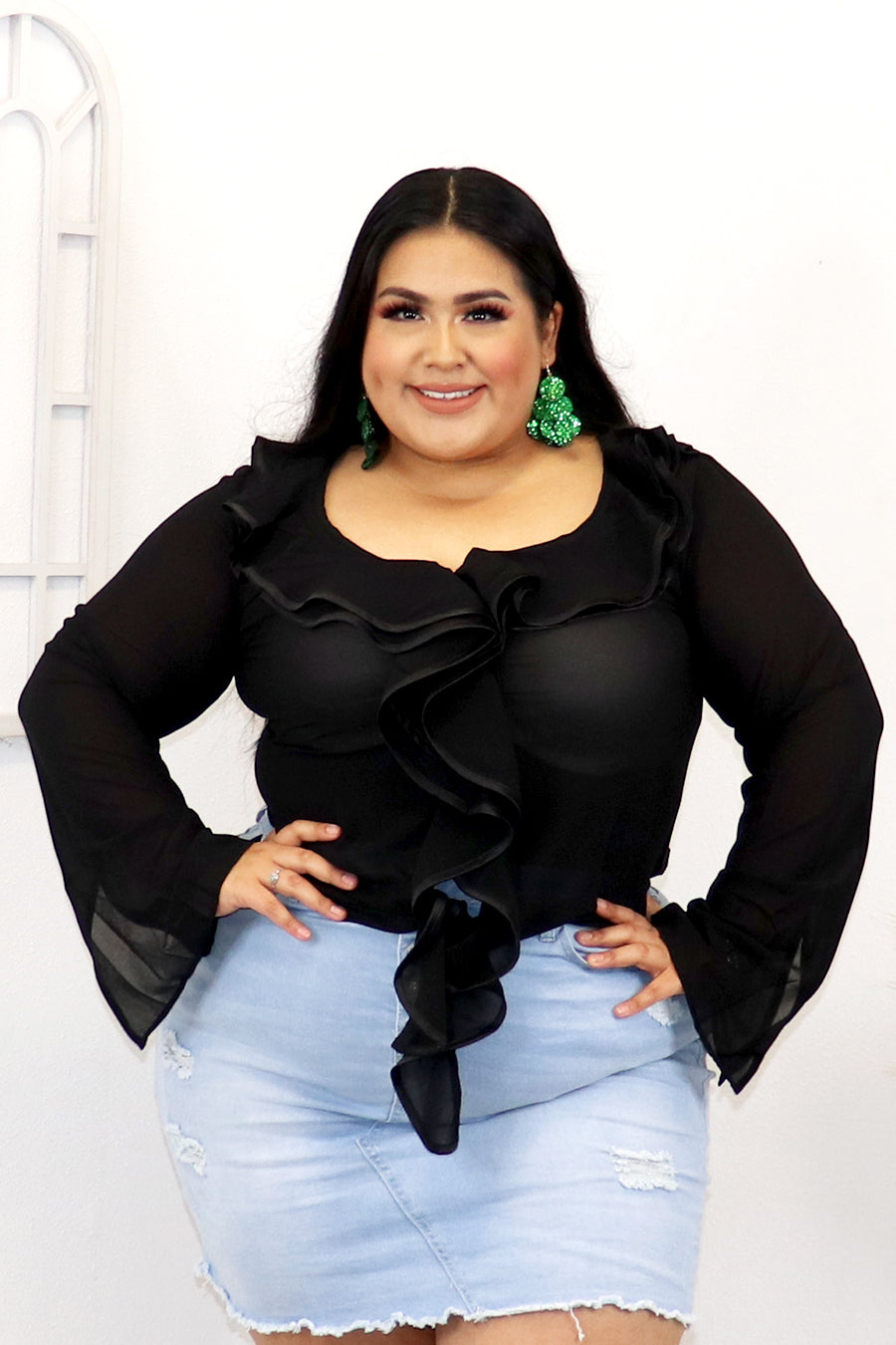 Izayana Blouse Divas Plus
