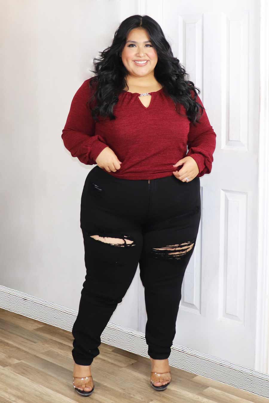 Hight Rice Jeans  Divas Plus Boutique