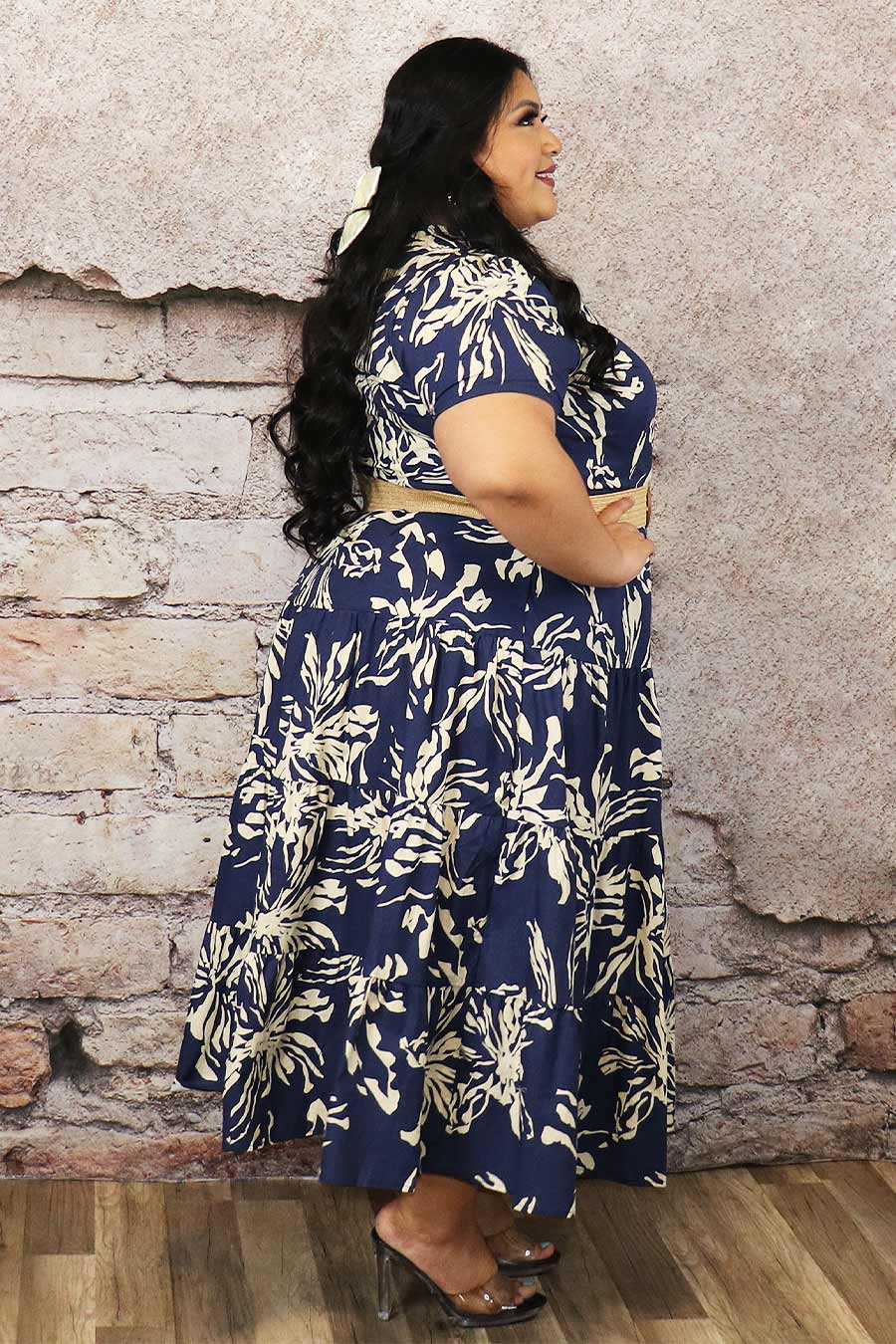 Annetta Midi Dress Divas Plus Boutique