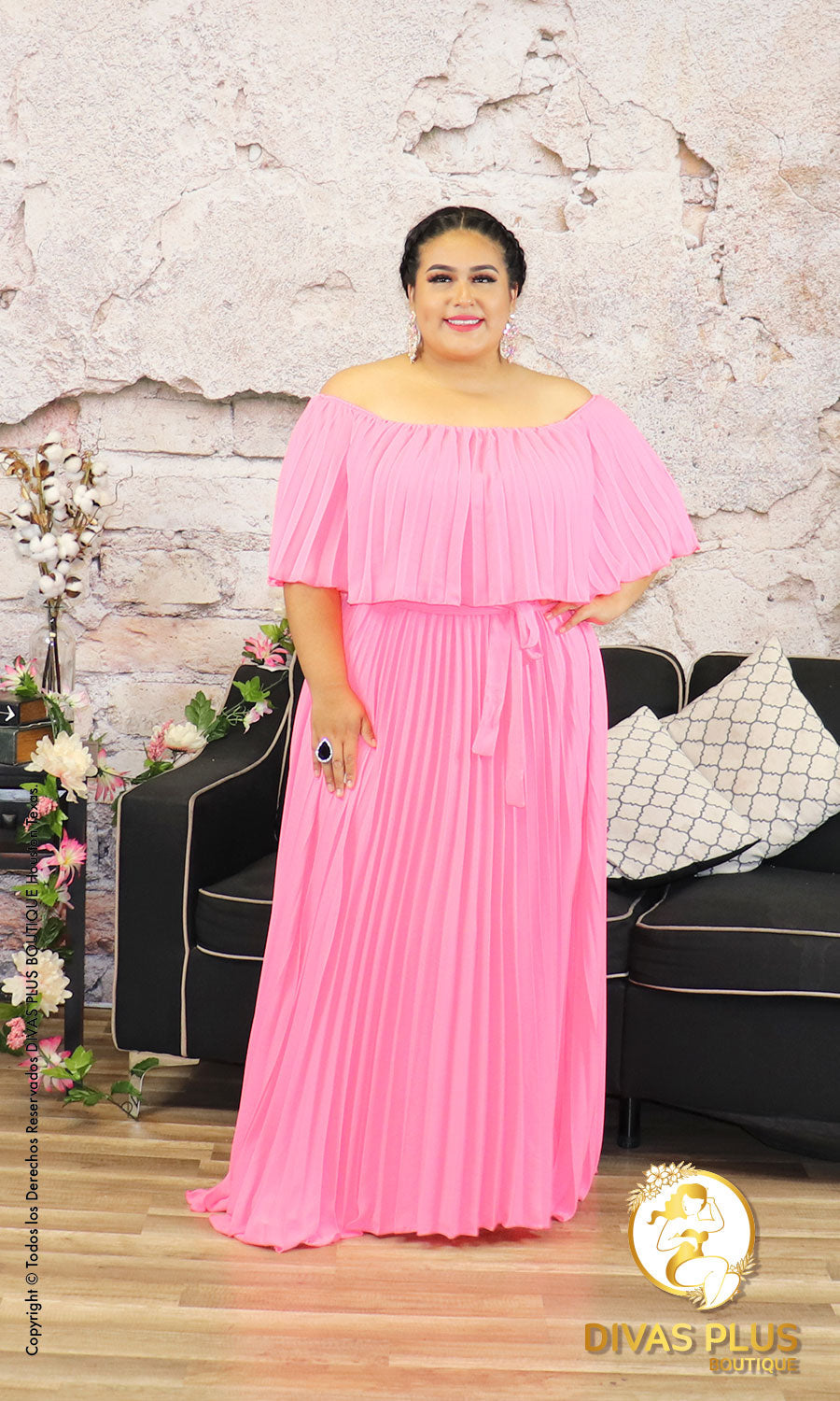 Naiara Dress Divas Plus