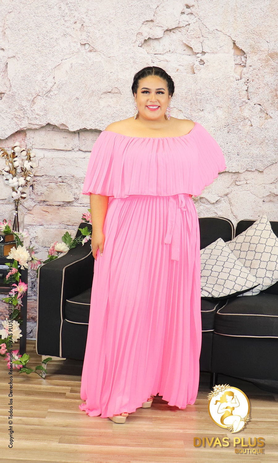 Naiara Dress Divas Plus